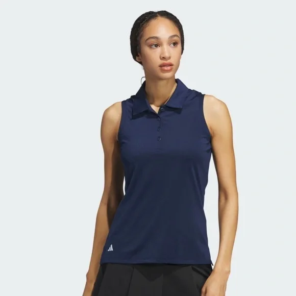 Adidas Women's Purple Sleeveless Golf Top, size Medium, new! - Picture 1 of 6